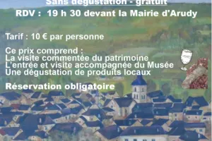 Visite du village d'Arudy, du musée et dégustation