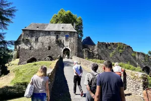 Castrum de Ségur : L’archéologie du bâti
