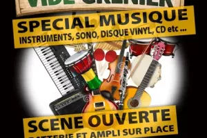 Vide-grenier spécial musique