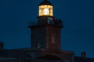 Visite nocturne du phare de Carteret