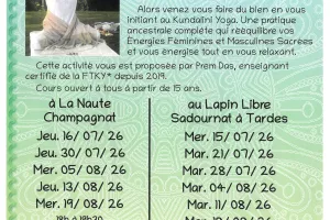 KUNDALINI YOGA à La Naute