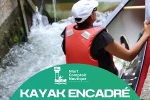 Kayak encadré à Niort Comptoir Nautique