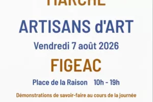 Fij'art : marché d’art et d'artisanat d’art à Figeac