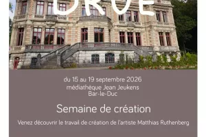 Semaine de création de l'artiste Matthias Ruthenberg