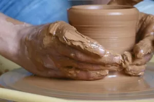 Démonstration d'artisan