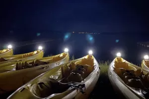 Nocturne en canoë