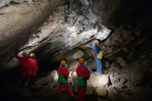 Sorties spéléo à la grotte des Faux Monnayeurs