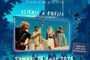 Ciné plein air "Astérix & Obélix, Mission Cléopatre"