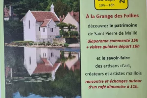 Journées du patrimoine à Saint Pierre de Maillé