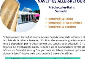 Navette vers le Musée de la Faïence