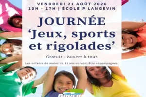 Journée jeux, sports et rigolades !
