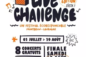 Live Challenge : concerts à Montbrun-Lauragais tous les jeudis de l'été