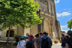 Randonnée Saint-Avit-Sénieur : Plantes d'antan et pierres dorées à Saint-Avit-Sénieur
