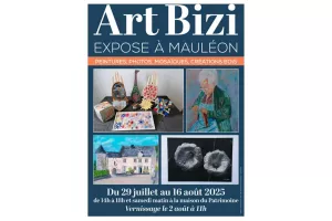 Exposition de l'association Art Bizi
