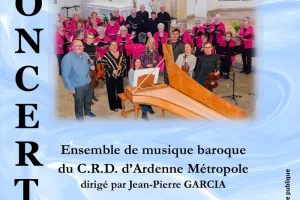 Concert de l'association philharmonique Crescendo avec la participation de l'Ensemble baroque du CRD d'Ardenne Métropole