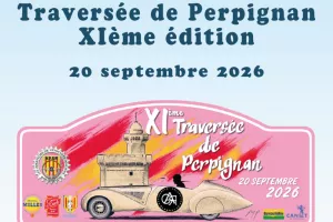 11EME TRAVERSÉE DE PERPIGNAN DE VOITURES ANCIENNES