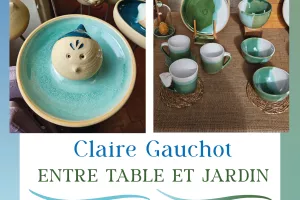 Exposition - Entre Table et Jardin - Céramique Bucolique - Claire Gauchot