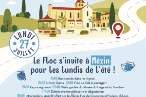 Fête du Floc de Gascogne à Mézin