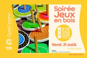 Soirée jeux en bois