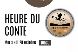 1, 2, 3 histoires : heure du conte
