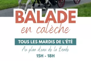 Balade en calèche à La Borde