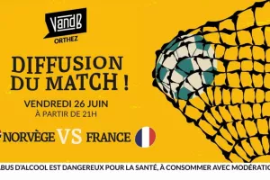 Retransmission match de football : France vs Norvège