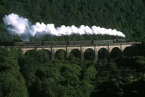 Train touristique à vapeur : Circuit de la Haute vallée de la Vienne - 16 août