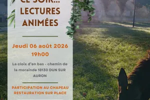 Au Jardin, ce soir... Lectures animées
