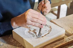 Art de bâtir : Atelier taille de pierre