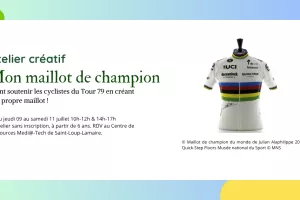 Atelier créatif : personnalise ton maillot de champion