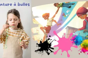 Peinture à bulles