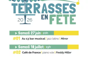 Terrasses en fête - concert surprise