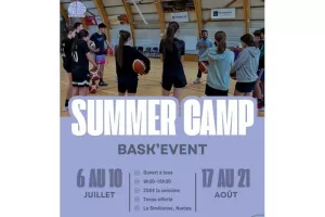 Summer Camp Bask'Event - Août