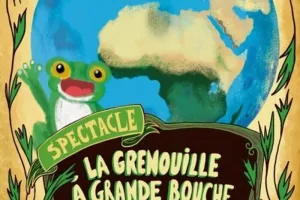 La grenouille à grande bouche nettoie la planète