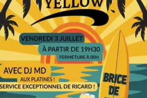 Soirée Yellow au V and B Saint-Doulchard