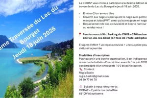 22ème Traversée du Lac du Bourget
