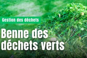 Benne des déchets verts