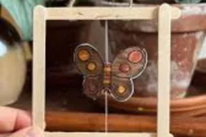 La P'tite Fabrique : cadre Papillon