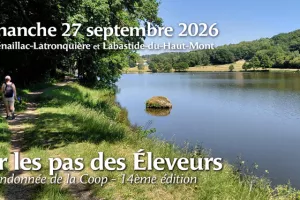 Fermes de Figeac la Randonnée de la Coop "sur les Pas des Éleveurs"