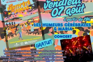 Les Festiv'Eté de Jonas : Les Humeurs Cérébrales et Maria