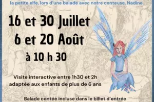 Balade contée " Aster venue du Nord " - La Cité de Pierres à Montpellier-Le-Vieux