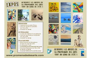 Promenade des arts du Moulleau