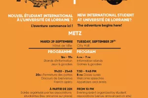 Welcome Day des étudiants internationaux