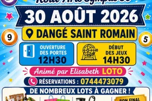 LOTO LE 30/08 - ROUT'ARTS SYMPAS 86