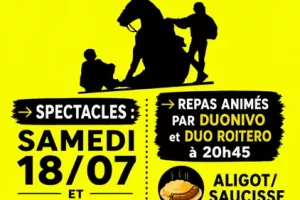 Spectacles équestres à Falguières