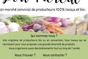 Repas-bal sur le Marché bio de Saint-Laurent-Lolmie