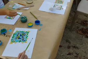 Atelier enluminure