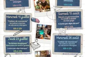 Découverte ludique en famille à l'Ecole d'autrefois