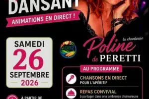 Repas Spectacle Dansant avec Poline de Peretti