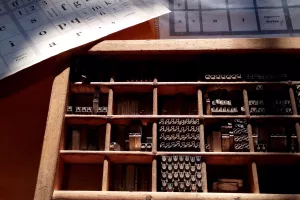 Atelier de composition typographique